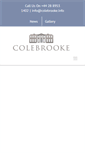 Mobile Screenshot of colebrooke.info
